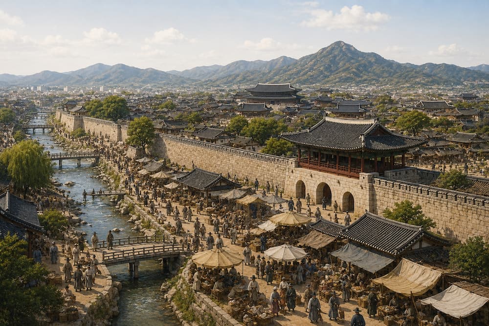 조선 한양의 이미지 